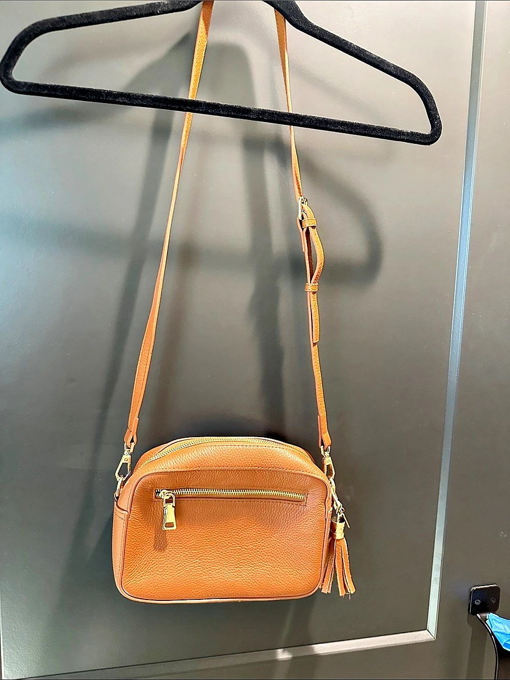 Radley London Orange Leather-Look Crossbody Bag